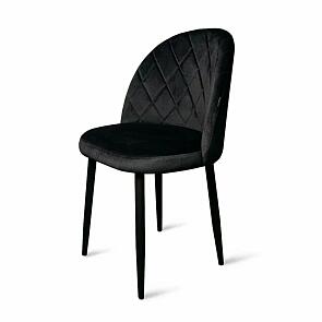 Стул Грейс черный матовый (Velutto 34 черный)