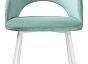 Стул Ирре confetti aquamarine / белый глянец