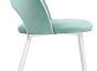 Стул Ирре confetti aquamarine / белый глянец