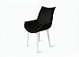 Стул Лофт белый матовый (Velutto 34 черный)