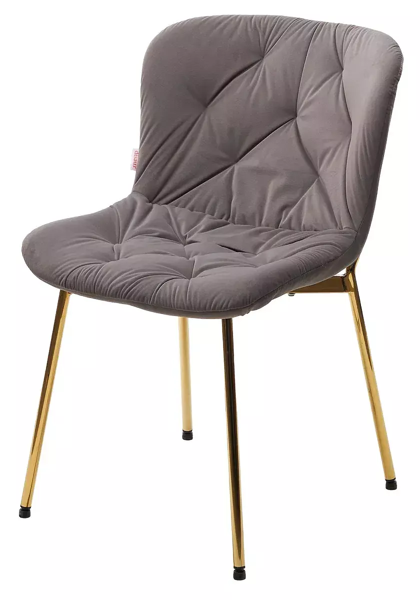 Стул MILAN 505-36 Темно-серый, без пальчиковый/золотой каркас стул бекал темно серый графит