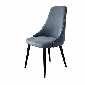 Стул Милан черный матовый (Velutto 32 графит)