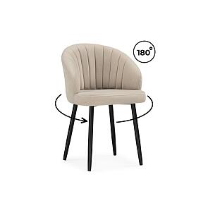 Стул на металлокаркасе Бэнбу крутящийся marseille 13 данс / черный