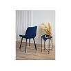 Стул на металлокаркасе Челси 360 П синий (zd 798) / черный