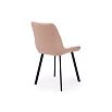 Стул на металлокаркасе Челси П бежевый (zd 210) / черный