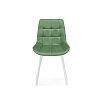 Стул на металлокаркасе Челси П фисташковый (zd 651) / белый