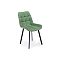 Стул на металлокаркасе Челси П фисташковый (zd 651) / черный