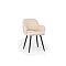 Стул на металлокаркасе Эолин бежевый (glory 03) / черный