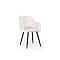 Стул на металлокаркасе Эолин светло-бежевый (simple 011) / черный