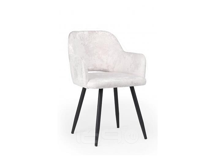 Стул на металлокаркасе Эолин светло-бежевый (simple 011) / черный