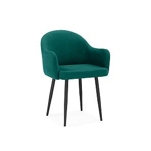 Стул на металлокаркасе Морено velutto 33 / черный