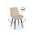 Стул на металлокаркасе Седа 360 бежевый (zd 210) / черный