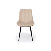 Стул на металлокаркасе Седа 360 бежевый (zd 210) / черный