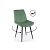 Стул на металлокаркасе Седа 360 фисташковый (zd 651) / черный