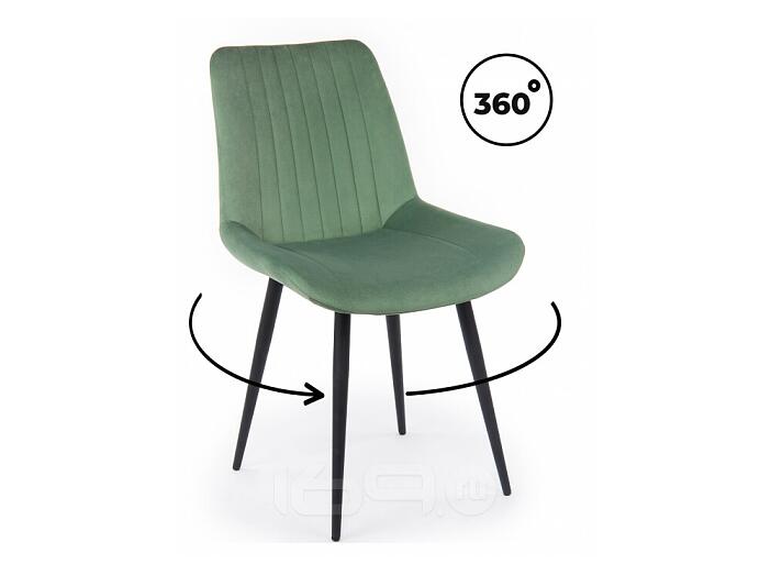 Стул на металлокаркасе Седа 360 фисташковый (zd 651) / черный
