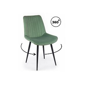 Стул на металлокаркасе Седа 360 фисташковый (zd 651) / черный