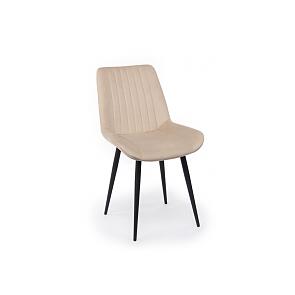 Стул на металлокаркасе Седа бежевый (zd 210) / черный