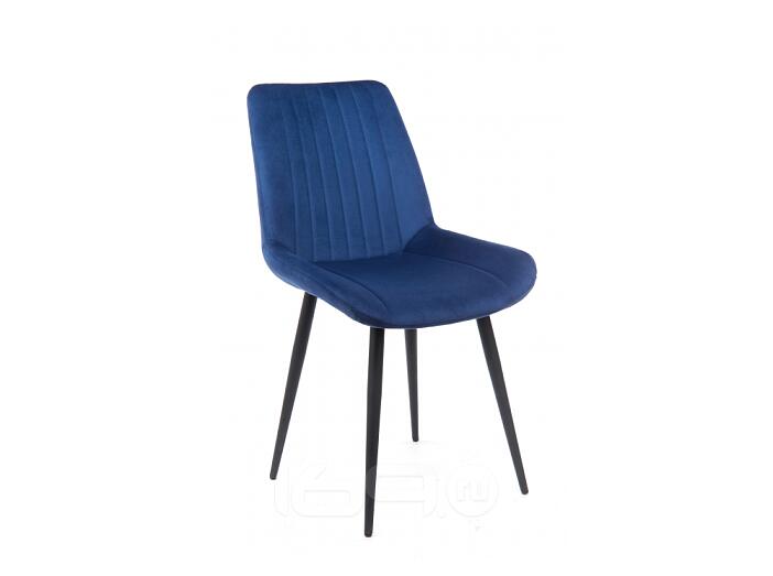 Стул на металлокаркасе Седа синий (zd 798) / черный