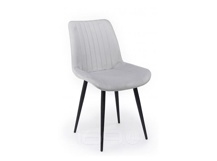 Стул на металлокаркасе Седа светло-серый (zd 960) / черный