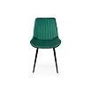 Стул на металлокаркасе Седа зеленый (zd 667) / черный