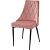 Стул NEPAL BLUVEL-52 PINK/ черный каркас, велюр 