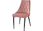 Стул NEPAL BLUVEL-52 PINK/ черный каркас, велюр 