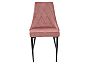Стул NEPAL BLUVEL-52 PINK/ черный каркас, велюр 