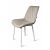 Стул Оскар белый матовый (Velutto 07 бежевый)