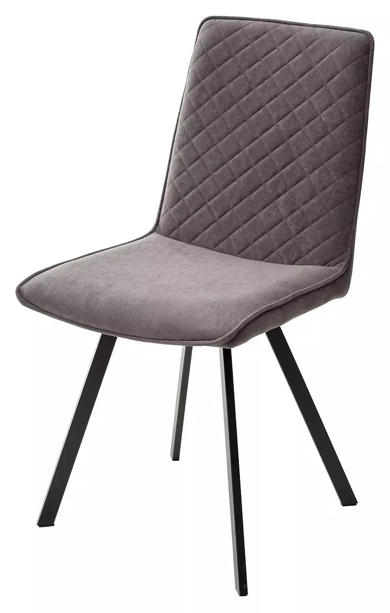 Стул PAINT, цвет B28 Темно-серый, велюр/чёрный каркас барный стул седа велюр темно серый