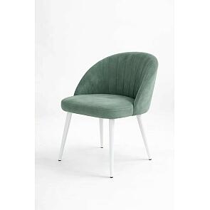 Стул Палермо белый матовый (Краш 22 виридиан)