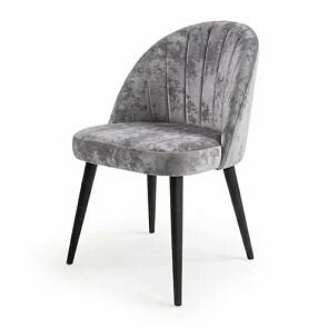 Стул Палермо черный матовый (Краш 12 тауп)