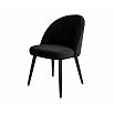 Стул Палермо черный матовый (Velutto 34 черный)