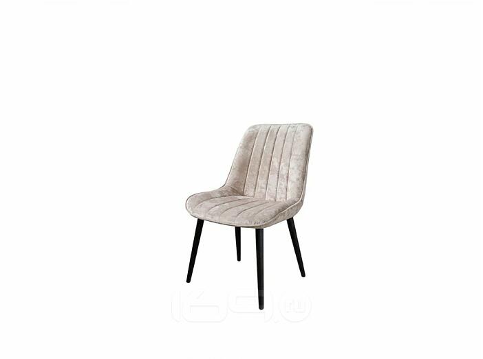 Стул Премьер черный матовый (Краш 01 шампань)