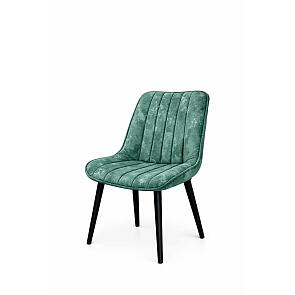 Стул Премьер черный матовый (Краш 22 виридиан)