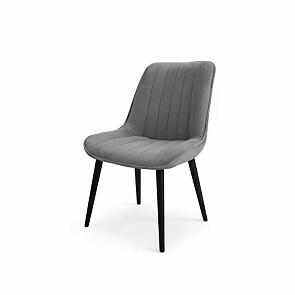 Стул Премьер черный матовый (Velutto 32 графит)