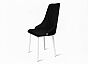 Стул Прованс белый матовый (Velutto 34 черный)