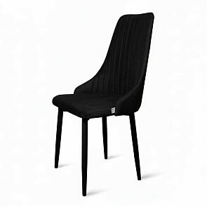 Стул Прованс черный матовый (Velutto 34 черный)