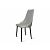 Стул Прованс черный матовый (Velutto 52 серый)