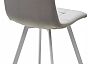 Стул РИЧИ H-09 Светло-серый, велюр / белый каркас
