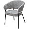 Стул SAGE 3018-17 серый, шенилл / черный каркас