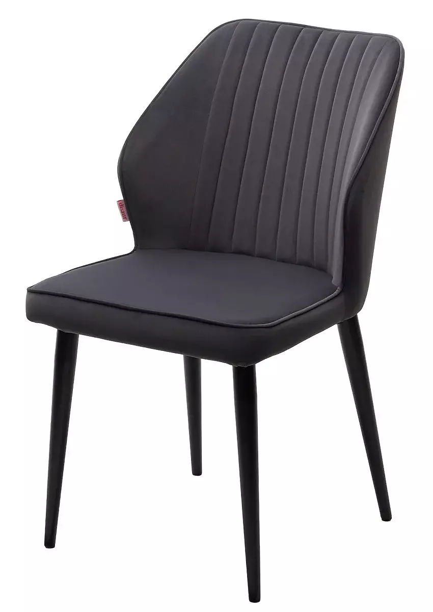 Стул SEATTLE 505-38 Графит, без пальчиковый/чёрный каркас стул seattle v светло серый 26 велюр чёрный каркас