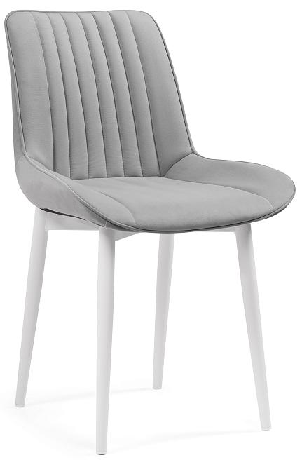 Стул  Седа светло-серый / белый стул стул congo светло серый велюр