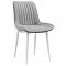 Стул  Седа светло-серый / белый