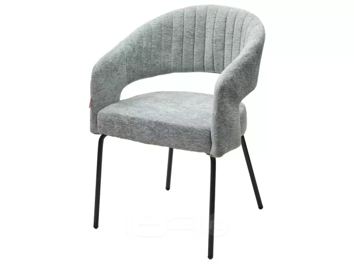 Стул SNUG 3018-04 мятный, шенилл / черный каркас