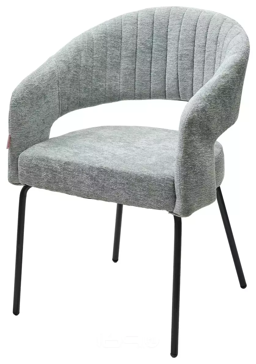 Стул SNUG 3018-04 мятный, шенилл / черный каркас