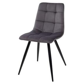 Стул TERAMO UF910-05 DARK GREY, велюр