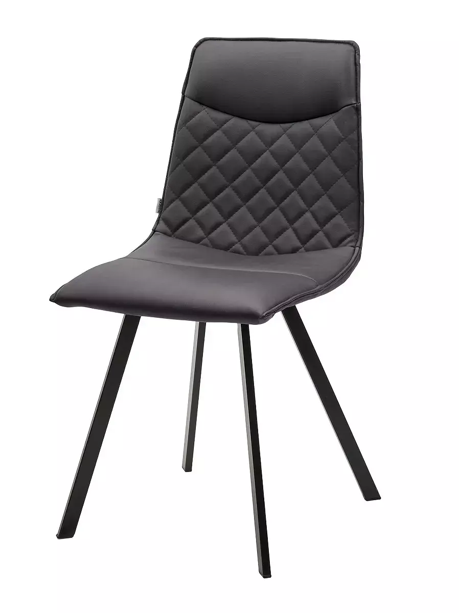 Стул TEXAS HK017-11 темно-серый, PU плетеный стул из роупа диего темно серый