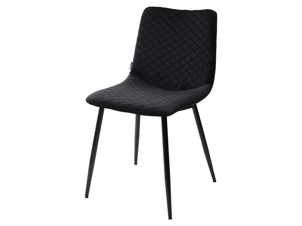 Стул TINTIN BLUVEL-19 BLACK / черный каркас