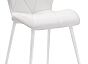 Стул Вальд экокожа белый / белый глянец