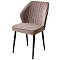 Стул VENA B5 Капучино, велюр/ черный каркас